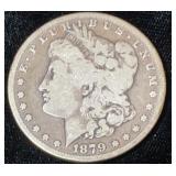 1879 Morgan Silver Dollar