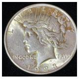 1923 Peace Silver Dollar