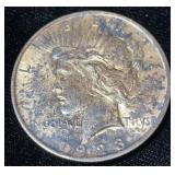 1923 Peace Silver Dollar