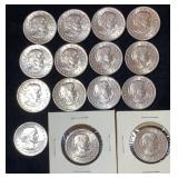(15) 1979 Susan B Anthony Dollar Coins