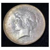 1923 Peace Silver Dollar