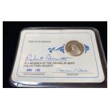 1980 Franklin Mint Collectors Society Silver Coin