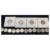 (16) -Silver Roosevelt Dimes