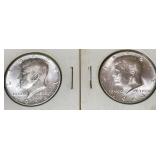 1964 Kennedy Silver Half Dollars