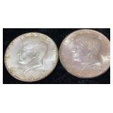 1964 Kennedy Silver Half Dollars
