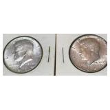 1964 Kennedy Silver Half Dollars