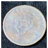 1805 Hiberina Ireland 1/2 Penny