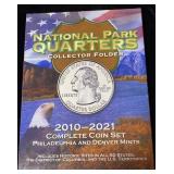 National Park Quarters Collector Folder