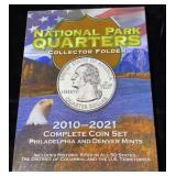 National Park Quarters Collector Folder