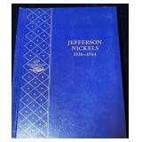 Whitman Jefferson Nickel Album 1938-1964