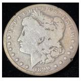 1890-O Morgan Silver Dollar