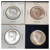 (8) 1967 Kennedy 40% silver Half Dollar