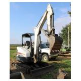 2014 Bobcat E35 Mini Excavator w/2 Buckets