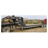 2004 Load Trail 28 + 2 Flatbed Trailer