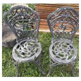 Cast Iron Garden Chairs