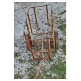 Antique Milk Can Cart