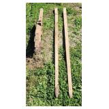 Antique Wooden Tongues