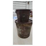 Mica Axle Grease Buckets