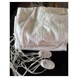 Full Size Electric Mattress Pad Dual Controls