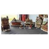 Department 56 Train Stations and Houses