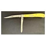 Case XX Yellow Slimline Pocket Knife