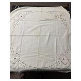 VTG Card Table Embroidered Table Aprons