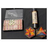 VTG Coca-Cola Double 6 Dominos, Contack Game