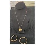 Childs Goldtone Jewelry