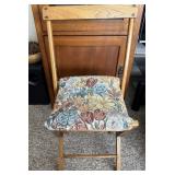 Rare Civil War Era Folding Officers Chair