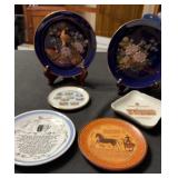 Souvenir Trinket Dishes from England Greece