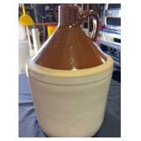 Salt Glazed Stoneware Whiskey Jug