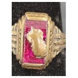 Bentonville In. Trojans Class Ring