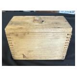 Primitive Wooden Dovetail Butter Press