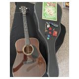 1970-80's Takamine E-349 Dreadnought  Guitar