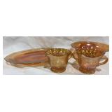 Federal Normandie Marigold Serving Pieces