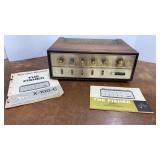 The Fisher X-100-C Stereophonic Amplifier