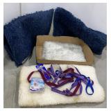 Dog Blankets, Leashes & Nail Clippers