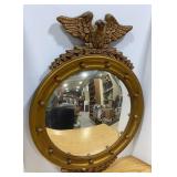 Eagle Framed Domed Mirror 22.25in dia