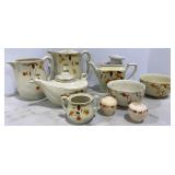 Hall Serving, Water Pitcher, Tea Pots & Shakers