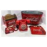 Coca Cola Phone, Coasters, Drink Tub & Carrier