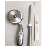 Rada Tomato Knife & Dexter Pizza Cutter