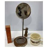 Antique Shaving Mirror Stand