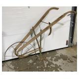 Primitive Walk Behind Cultivator