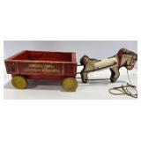 Vtg Fisher-Price General Hauling Pull Toy