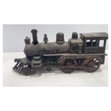 Vtg Cast Iron Locomotive Steam Engine