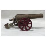 Vtg Cast Metal Cannon