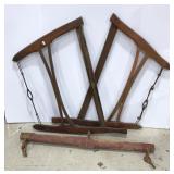 Back Saws & Single Tree