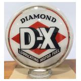 Vtg Diamond D-X Lubricating Motor Fuel Pump Globe