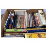Box of Cookbooks