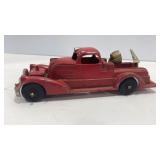 Vtg Hubley Kiddie Toy Firetruck
